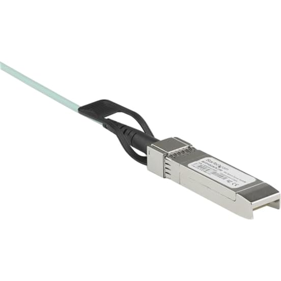 StarTech.com Dell EMC AOC-SFP-10G-5M Compatible 5m/16.4ft 10G SFP+ to SFP+ AOC Cable, 10GbE SFP+ Active Optical Fiber - Image 2