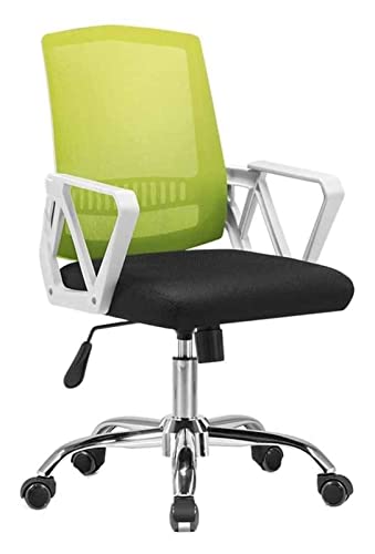 Chaise de bureau pivotante et inclinable verte LiChA avec assise ergonomique