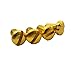 Grips for Taurus PT92 Gun Rooster Model with 24K Gold Plated with Black Nickel Includes Screws.