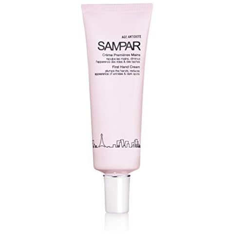 Sampar First Hand Cream - Anti-Aging Hand Cream - Plumping Hand Lotion For Women - Soothing Hand Cream for Dry Cracked Hands - Mini Travel Size Lotion for Dry Hands - Hand Moisturizer Repair Cream Cover