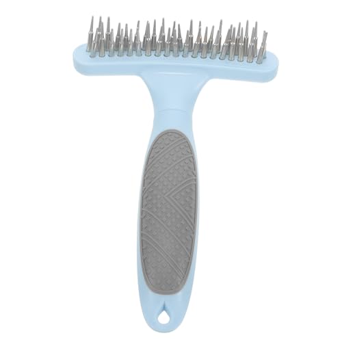 Happyyami Ergonomic Design Pet Hair Comb Detangler Brush for Dogs Easy to Pet Cleaning Supplies