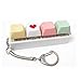 YOFDAL 2 PCS teclado pastel, llavero, divertido Imagen de YOFDAL 2 PCS teclado pastel, llavero, divertido