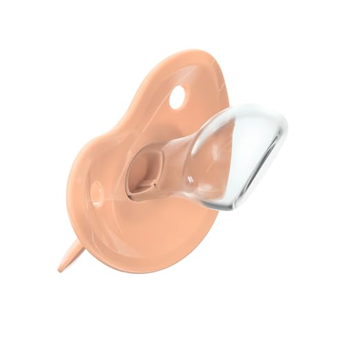 Image of Pacifier Addict - Fixx - JUMBO Functional Adult XXL Silicone Pacifier - Size 10 (Blush Pink)