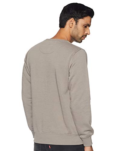 Image of Qube By Fort Collins Men Cotton High Neck Sweatshirt