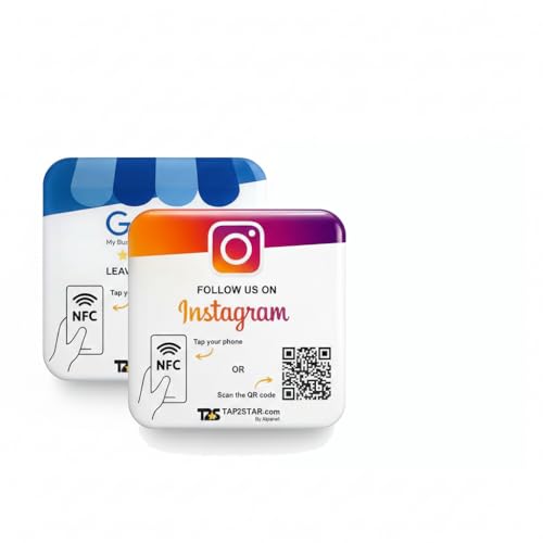 Plaque avis Google NFC & QR Code...