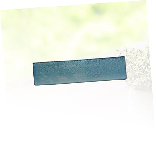 Bandeja Sushi japonesa rectangular de cerámica miniatura 5