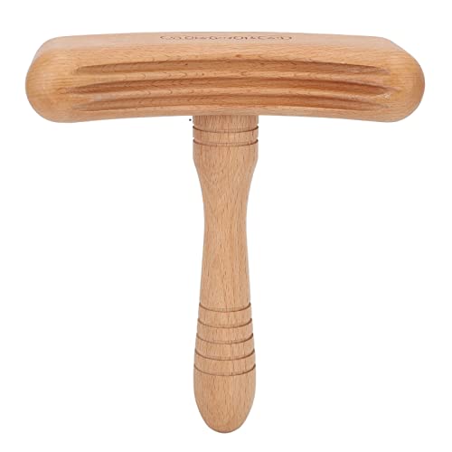 Ferramenta de massagem ergonômica de madeira lisa destacável Gua Sha Ferramenta de massagem