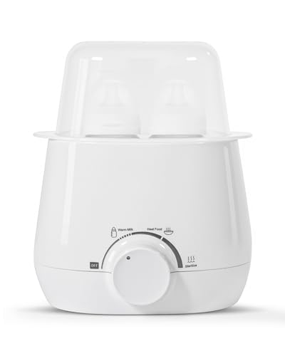 Image of Bottle Warmer, Fast Baby Bottle Warmer for Breastmilk or Formula, 8-in-1 Milk Warmer for Baby, Smart Temperature Control, Sterili-zing, Heat Food, Double Bottle Warmer for All Bottles