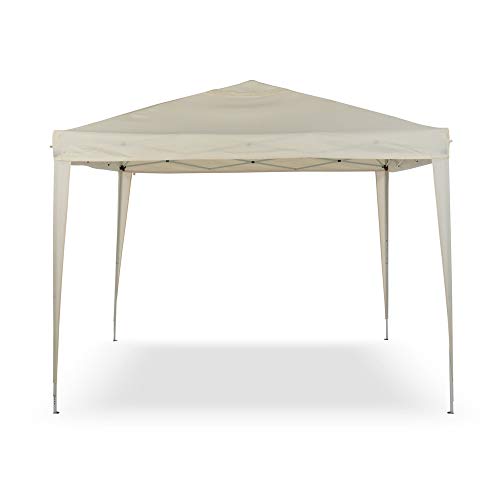 Gazebo con sistema di apertura e chiusura rapida a pantografo