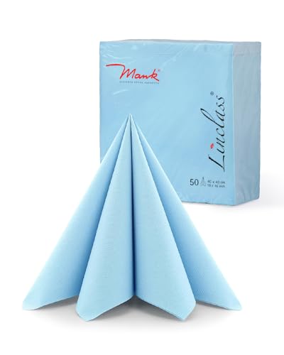 Serviettes Airlaid 40 x 40 cm jetables pour mariage fête et restauration