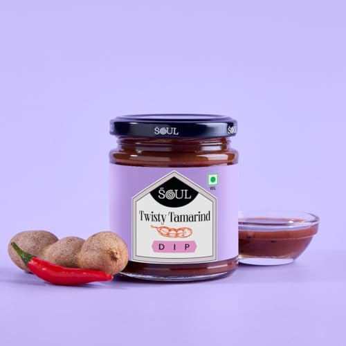 Image of ADF Soul Twisty Tamarind Dip | Tangy & Sweet Indian-Style Tamarind Sauce With Spices | Perfect For Chaats, Snacks & Marinades | 230g.