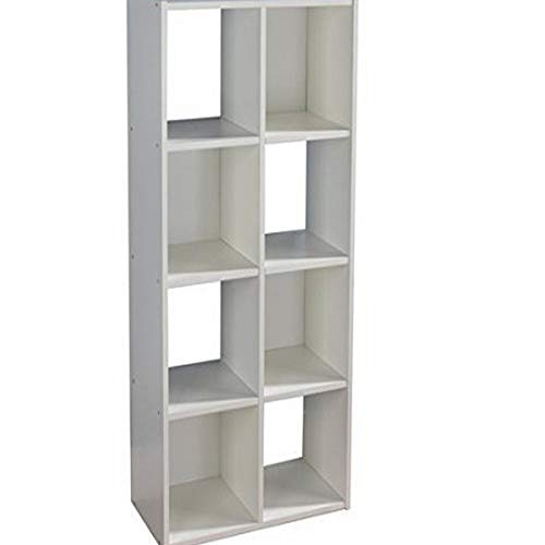 Interiorca Modern 8-Cube Storage Organizer,White
