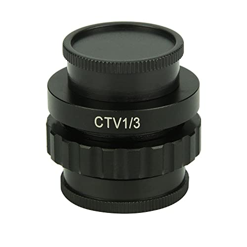 Lbg 1PC Zoom Stereo Microscope Minifier SZMCTV1/3 1/2 C Mount Adapter Reduce Lens CTV CCD USB Industrial Camera Connector 0.3