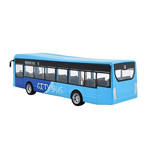 BBURAGO - Stadtbus Milano City - 19 cm Realistisches Busmodell (zufällige Farbauswahl), offizielle Lizenz, empfohlenes Alter 3+ Jahre