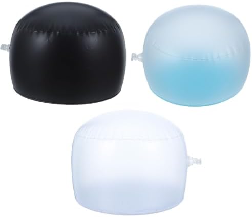 TOYANDONA Inflatable Hat Shaper Insert with Quick Inflation and Deflation 3pcs Lightweight Pvc Dome Cap Holder for Baseball Caps and Sun Hats for Travel and Business Trips image 4