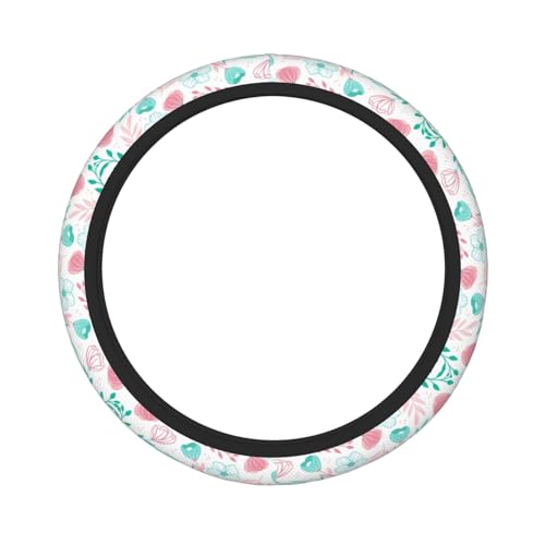 Funda de Volante Universal Resistente al Desgaste de 14,5 a 15,5 Pulgadas, Ideal para Coches, SUV, sedán, camionetas, Mujeres y Hombres.