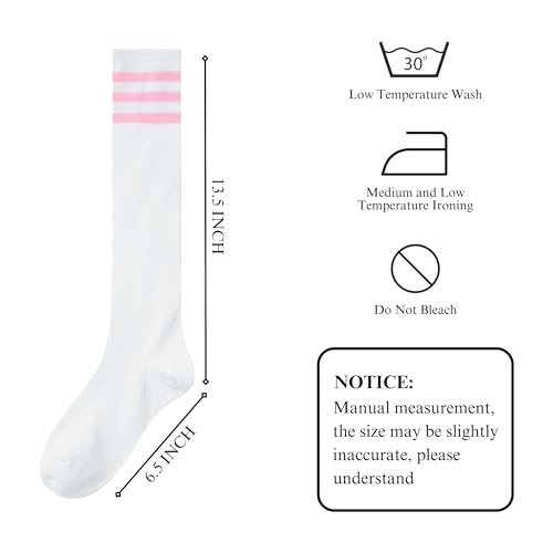 Image of Knee High Socks for Women, Long Tall Knee Tube Socks
