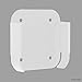 Eco-Fused Wall Mount Compatible with Apple Airport Express [2nd Generation] and Apple TV [2nd + 3rd Generation] - Holder Bracket Frame Easy to Install