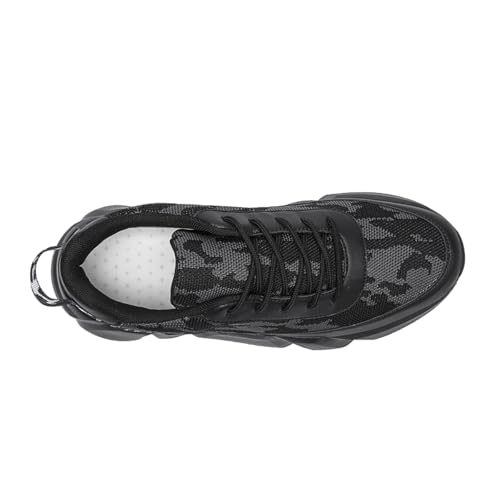 Image of Mens Slip On Walking Shoes Non Slip Running Shoes Lightweight Breathable Tennis Sneakers Fashion Casual Gym Trainers