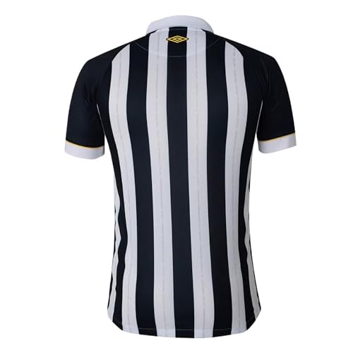 Camisa Umbro Santos Oficial 2 2023 U31S01709-126 M Pto/Bco/Amr