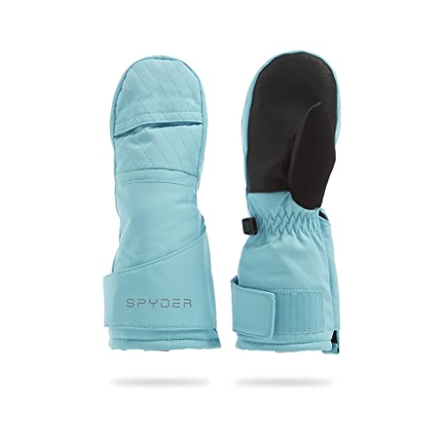 Spyder Baby Mädchen Cubby Ski-Fäustling (Kleinkind), Bahama Blue, Groß