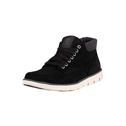Timberland Bradstreet Chukka Leather, Bottines Homme, Noir (Black Nubuck), 43 EU