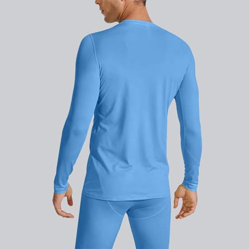 Men's Shapewear Tight Fit Compression Long Sleeve T Shirt for Sports Running Workout Athletic Training Wear3