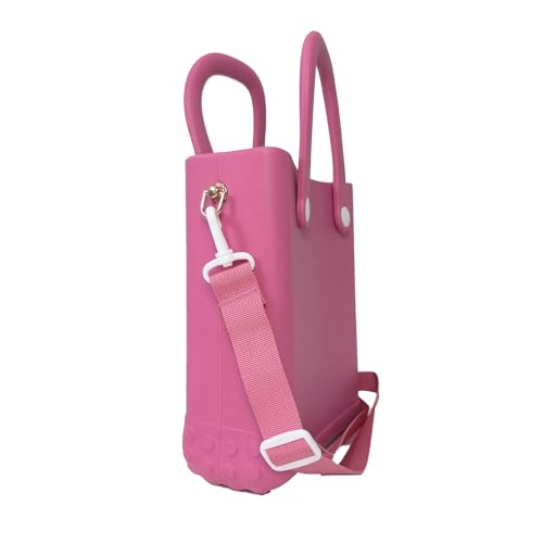 Reva Silicone Mini Bucket Tote Crossbody Bag Perforated Tote Versatile Mini Beach & Everyday Bag2