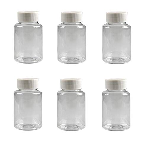 12PCS 100ml/3.4oz Empty Refill Portable Clear Thicken Plastic Capsule Bottle Case with White Screw Cap Pill Tablet Holder Storage Container for Liquid Solid Powder Medicine Chemical Dispense 12PCS 100ml/3.4oz Empty Refill Portable Clear Thicken Plastic Capsule Bottle Case with White Screw Cap Pill Tablet Holder Storage Container for Liquid Solid Powder Medicine Chemical Dispense