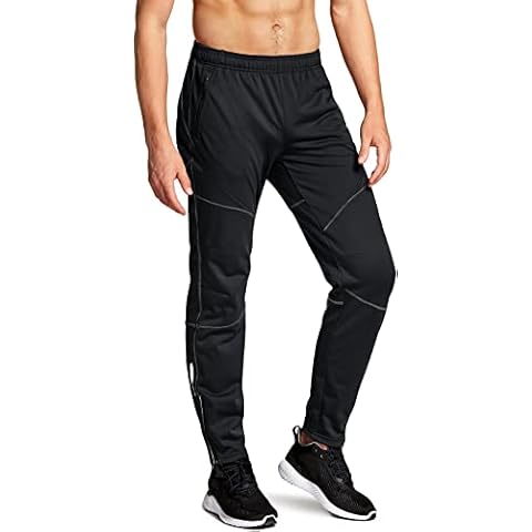 TSLA Men's Thermal Cycling Pants Cover