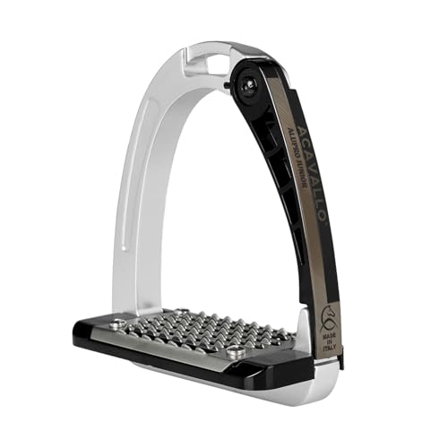 Acavallo Arena Alupro Junior Stirrups, One Size, Aluminium, Set of 2