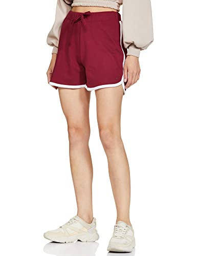 Image of Amazon Brand - Symbol Women's Cotton Blend Regular Fit Lounge Shorts (Pack of 2)
