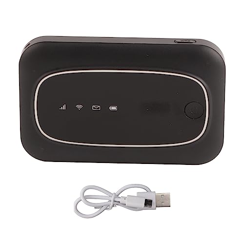 Image of Portable WiFi Hotspot with 4G LTE Connectivity, 2000mAh Battery and 150Mbps Download Rate, a 4G SIM Card Router for Laptops and Tablets