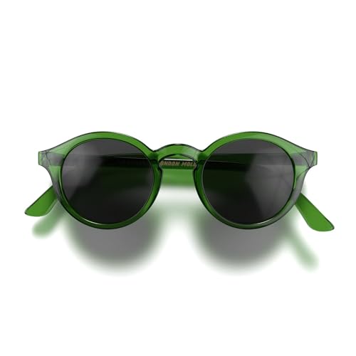 Image of LONDON MOLE Graduate sunglasses | Cool round panto shaped glasses | Men's Women's Unisex | Spring hinges