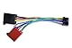 Sound-way Kabeladapter Kabelbaum ISO kompatibel mit Autoradio Alpine 16 pin