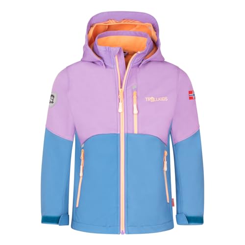 Trollkids Girls Balestrand Jacket 140 Violet Sorbet/Graphite