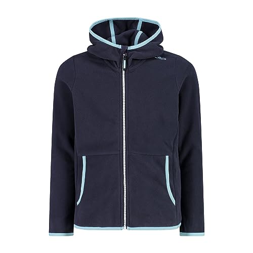 CMP - Kid G-Jacke mit fester Kapuze, Schwarz Blau, 152