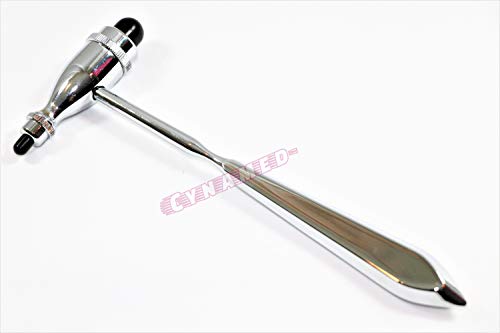 Martillo de reflejo TROMNER con cuerda retráctil miniatura 2