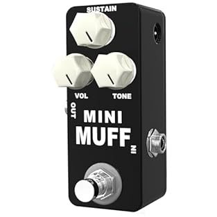 Three controls that let the player dial in the finest harmonic distortion/sustain ever produced. LED indicator shows the effector's working state. High quanity full metal shell and compact size, durable and portable. Dimensions (L/W/H): 92mm X 38mm X...