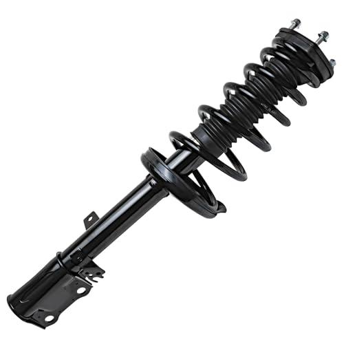 Image of Detroit Axle - FWD Rear 2pc Struts for 09-12 Toyota Venza, 2 Struts & Coil Spring Assembly 2009 2010 2011 2012 Replacement Suspension Quick Install Ready Struts Shocks Assembly