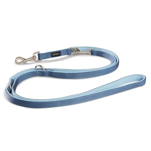 Wolters Führleine Professional Comfort, Farbe:Riverside Blue/Sky Blue, Größe:L 200 cm x 20 mm
