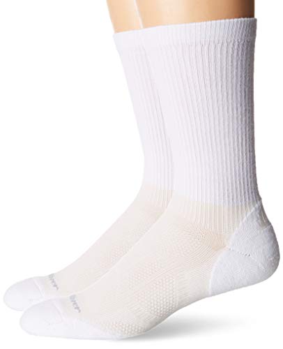 Fox River Physical Trainer Lightweight Crew Socks - 2 Pack (White Medium)