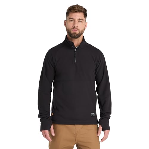 Image of Timberland PRO Men's Irvine 1 /4-zip Waffle Fleece
