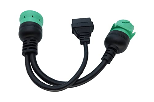 Cable Splitter J1939 ELD Verde Tipo-2 macho a hembra y OBD II miniatura 3