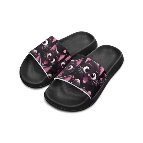 Animal Pattern Kids Sandals for Boys Girls House Slides Children's Cozy Pillow Slippers Non-Slip for Beach Days