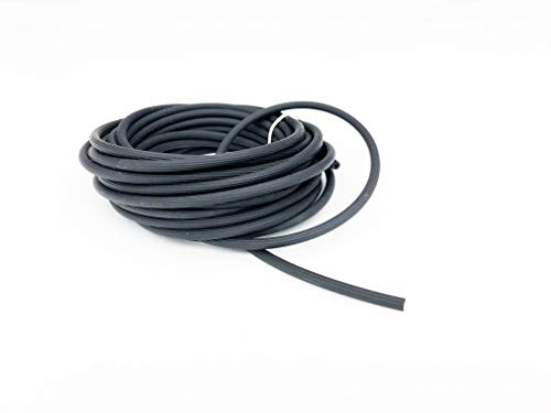 Refuerzo en piezas de diámetro 4,2 mm refuerzo de goma refuerzo para mosquitera para ventana mosquitera para puerta negro...