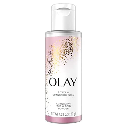 Olay Pitaya & Cranberry Seed Exfoliating Face & Body Powder, 4.23 oz - image 2
