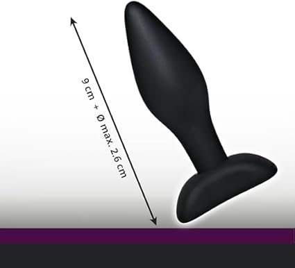 You2Toys Gode Anal En Silicone Black Velvets