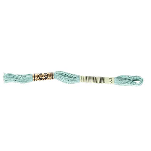 Image of DMC 6-Strand Embroidery Cotton Floss, Medium Blue Green