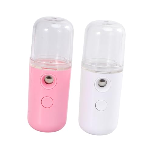 BESTYASH 2 Humidificadores Faciales Fríos Minihumidificadores De Agua Termal Agua De Rosas Humidificador Facial Niebla Refrescante Para El Cuidado Facial Instrumento Cosmético